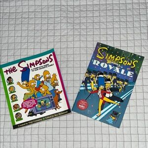 Vintage The Simpsons  Book Set
